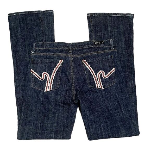 Citizens of Humanity by Jerome Dahan Crochet #234 Bootcut Dark Wash Jeans - Picture 2 of 13